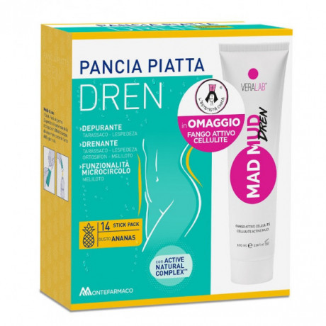 Pancia Piatta Dren Anan 14 Bustine