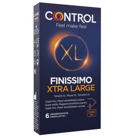 Control Finissimo Orig Xl 6pz