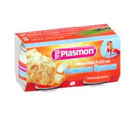 Plasmon Omogeneizzato Formaggino Parmigiano 80 g X 2 Pezzi