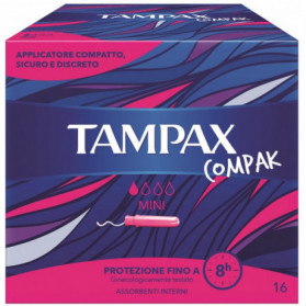 Tampax Compak Mini 16pz