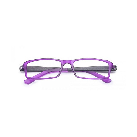 Occhiale Da Lettura Premontato Twins Silver Light Viola/nero +2,00