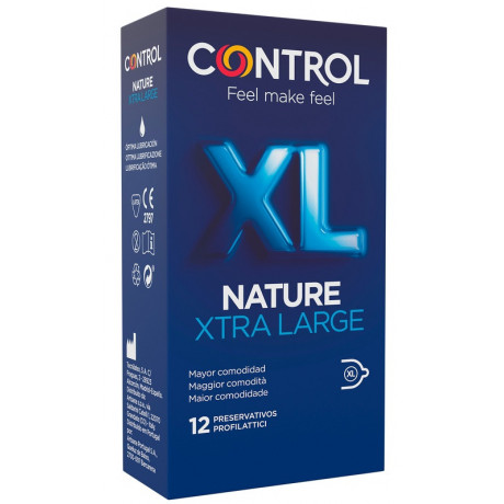 Profilattico Control New Nature 2,0 Xl 12 Pezzi