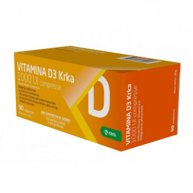 Vitamina D3 Krka 1000 UI 90 Compresse