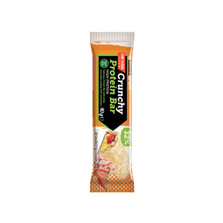 Crunchy Proteinbar Strawb 40g