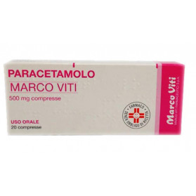 Paracetamolo Mv 20 Compresse 500mg