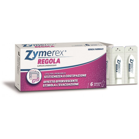 Zymerex Regola Supposte 6pz