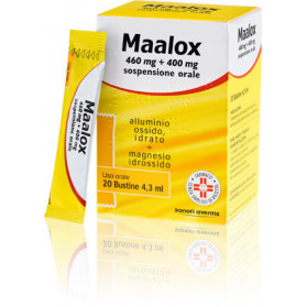 Maalox Uso Orale 20 Bustine 460mg+400mg