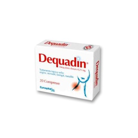 Dequadin 20 Compresse 0,25mg