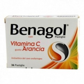 Benagol Vit C 36 Pastiglie Arancia
