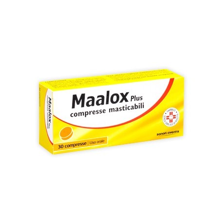 Maalox Plus 30 Compresse Masticabile