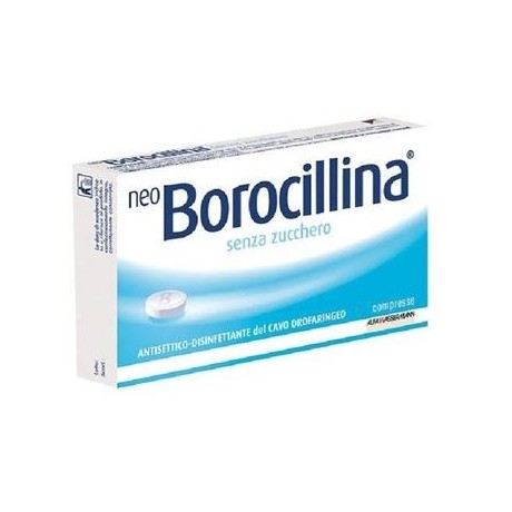 Neoborocillina 16 Pastiglie Senza Zucchero