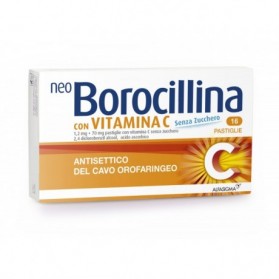 Neoborocillina C 16 Pastiglie Senza Zucchero
