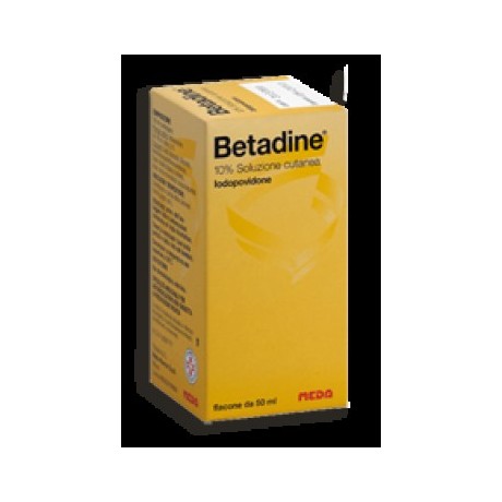 Betadine Soluzione Cutaneo Flaconcino 50ml 10%