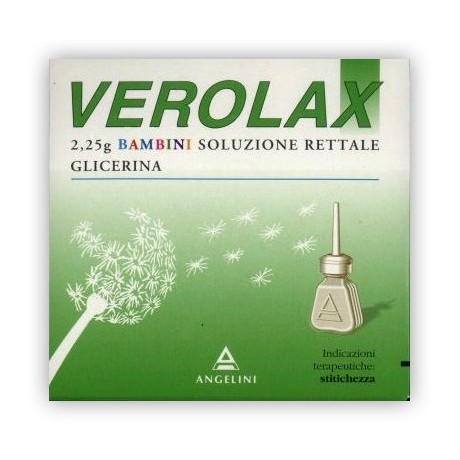 Verolax Bambini Rettale 6clismi 2,25g