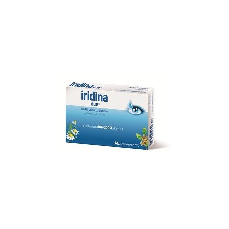 Iridina Due Collirio 10 Flaconcino 0,5ml0,05