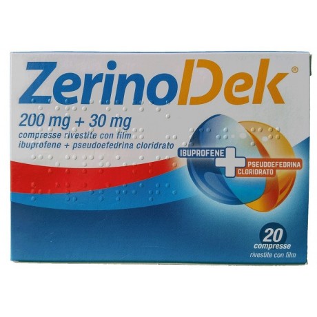 Zerinodek 20 Compresse 200mg+30mg