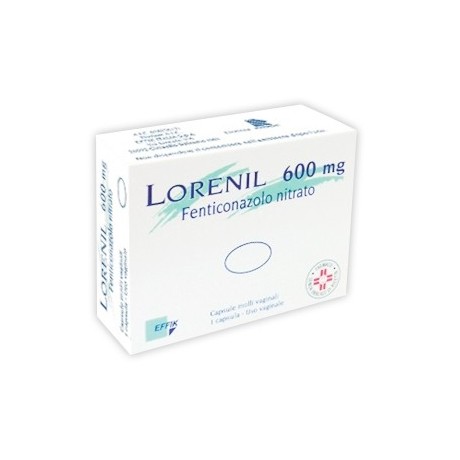 Lorenil 1 Capsule Molli Vaginale 600mg