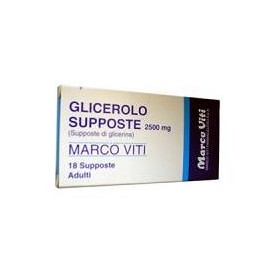 Glicerolo Mv Adulti 18 Supposte 2250mg