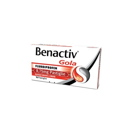 Benactiv Gola 16 Pastiglie Lim Miel