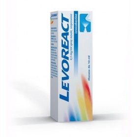 Levoreact Spray Nasale 10ml 0,5mg