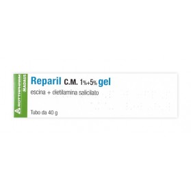 Reparil Gel Cm 40g 1%+5%