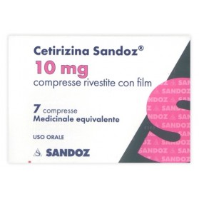 Cetirizina Sand 7 Compresse Rivestite 10mg