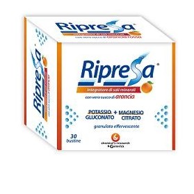 Ripresa 30 Bustine 10g Integratore Alimentare Di Magnesio E Potassio Bustine Effervescenti Utile Negli Stati Di Stanchezza