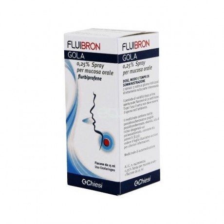 Fluibron Gola Spray 15ml