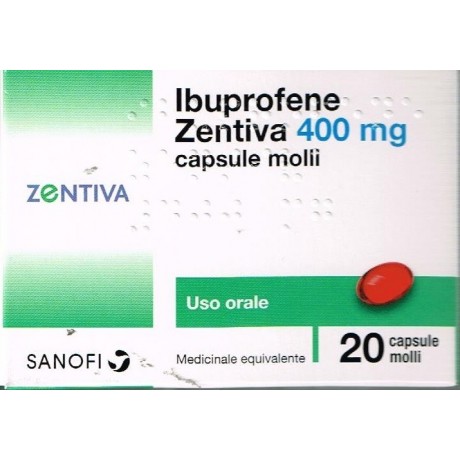 Ibuprofene Zen 20 Capsule 400mg