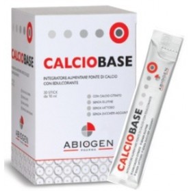 Calciobase 30 Stick Da 10 ml Senza Zuccheri Aggiunti Senza Glutine E Senza Lattosio