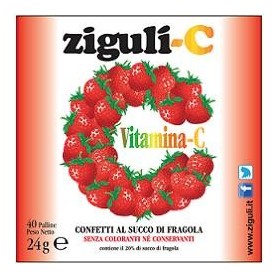 Ziguli C Fragola 40 Confetti 24 g