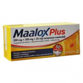 Maalox Plus 50 Compresse Masticabile