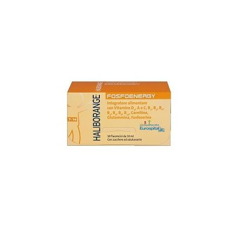 Haliborange Fosfoenergy 10 Flaconcini 10 ml