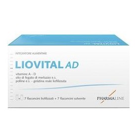 Liovital Adulti 7 Flaconcini Liofilizzato + 7 Flaconcini Solvente