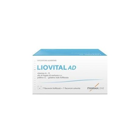 Liovital Adulti 7 Flaconcini Liofilizzato + 7 Flaconcini Solvente