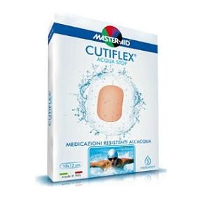 Medicazione Adesiva Impermeabile Trasparente Master-aid Cutiflex 12,5x12,5 5 Pezzi