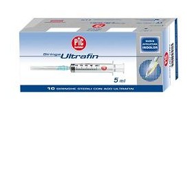 Siringa Pic Sterile Monouso Capacita' 2,5ml Con Ago Gauge14 10 Pezzi