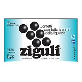 Ziguli Liquirizia 36 Palline 22 g