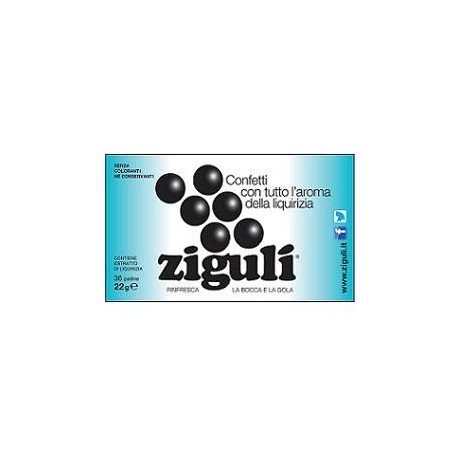 Ziguli Liquirizia 36 Palline 22 g