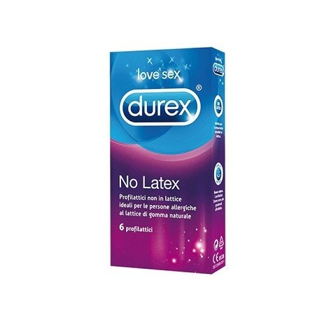 Profilattico Durex No Latex 6 Pezzi