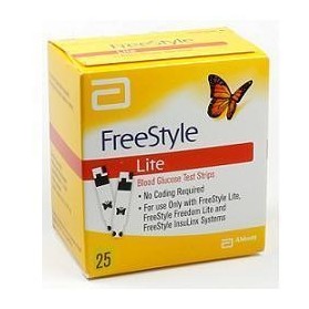 Strisce Misurazione Glicemia Freestyle Lite 25 Pezzi