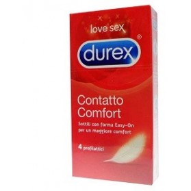 Profilattico Durex Contatto Comfort 4 Pezzi