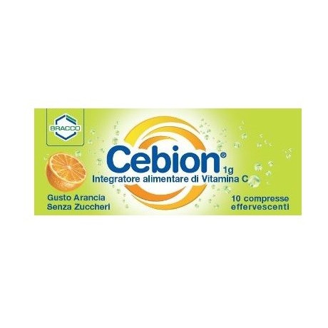 Cebion Effervescente Vit C S/zucch 10 Compresse