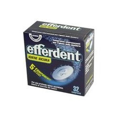 Efferdent Pulizia Dentiere 90 Compresse Effervescenti