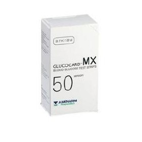 Strisce Misurazione Glicemia Glucocard Mx 50 Pezzi