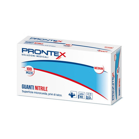 Guanto Prontex Nitrile Misura Piccola 6/7 Senza Polvere