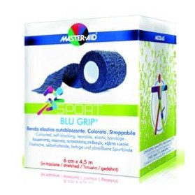 Benda Elastica Autobloccante Master-aid Sport Blugrip 4x4,5