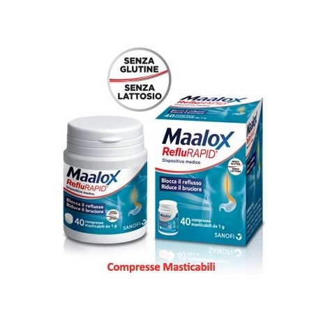 Maalox Reflurapid Compresse