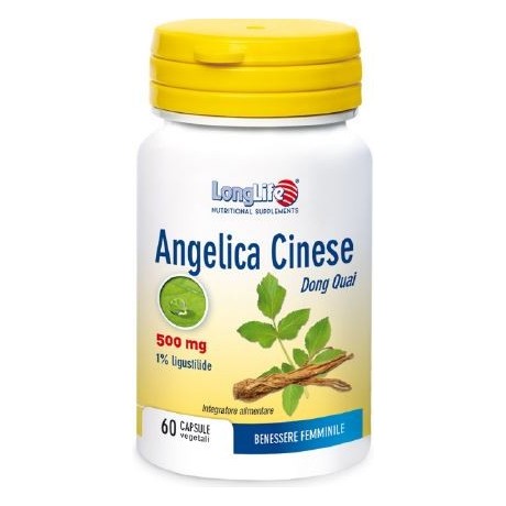 Longlife Angelica Cinese 60 Capsule Vegetali