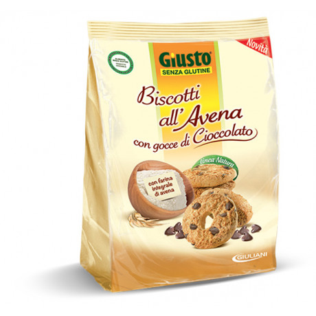 Giusto S/g Bisc Avena Gocce Cioc